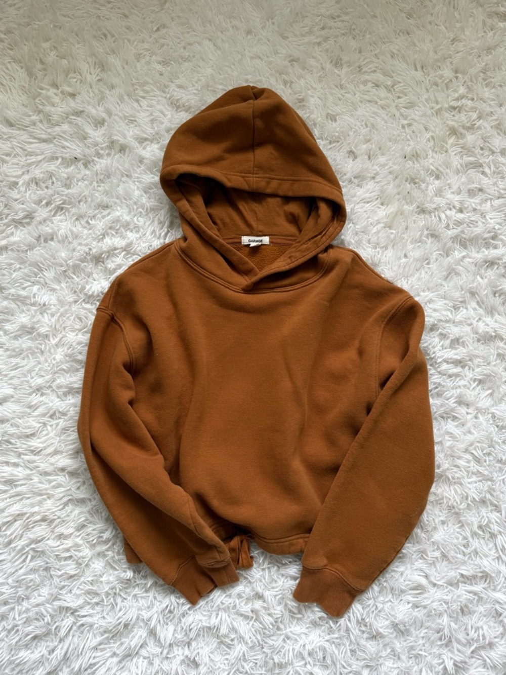 Garage Brown Hooded Sweatshirt